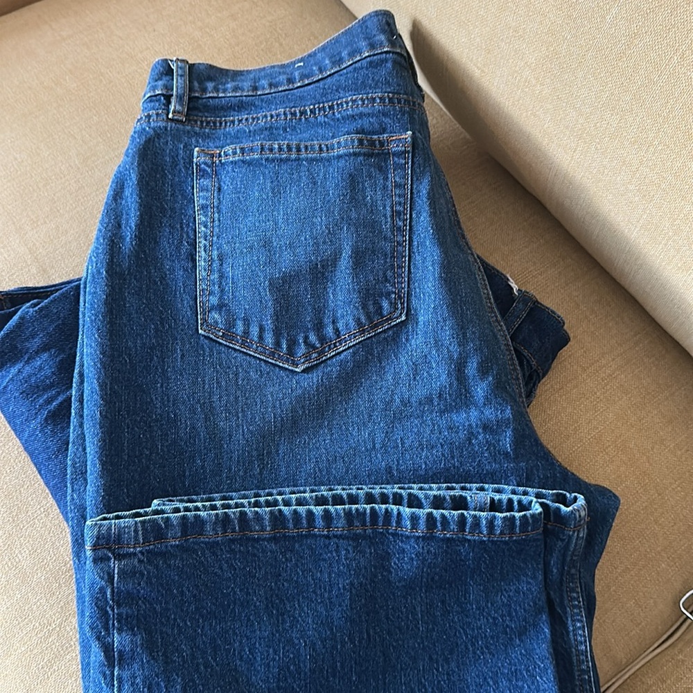 LOFT Denim wide leg Jeans